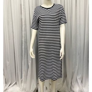 NWOT ASOS Noisy May Striped T-Shirt Slip Dress